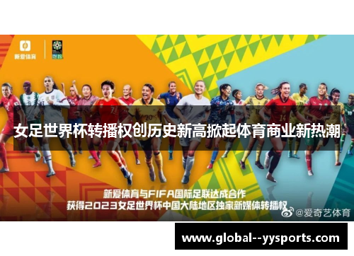 女足世界杯转播权创历史新高掀起体育商业新热潮 女足世界杯转播权创历史新高掀起体育商业新热潮